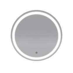 Miroir LED Silver Sun 3 W Ø59 cm AURLANE