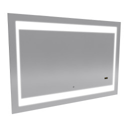 Miroir LED Silver Futura 5 W 100 x 70 cm AURLANE
