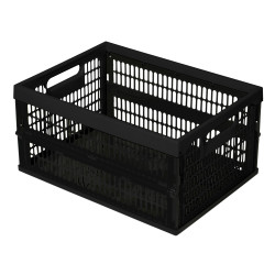 Box de rangement pliante Shopbox noir 34 L CURVER