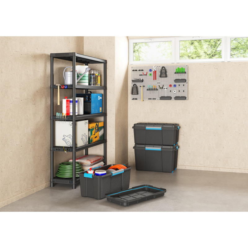 Box de rangement Scubabox noire et bleue 110 L KIS