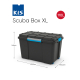 Box de rangement Scubabox noire et bleue 110 L KIS