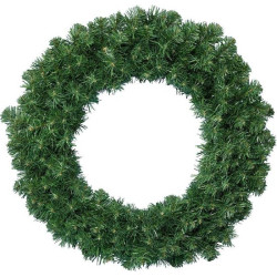 Couronne de Noël Impériale Verte Ø 60 cm – Déco Festive