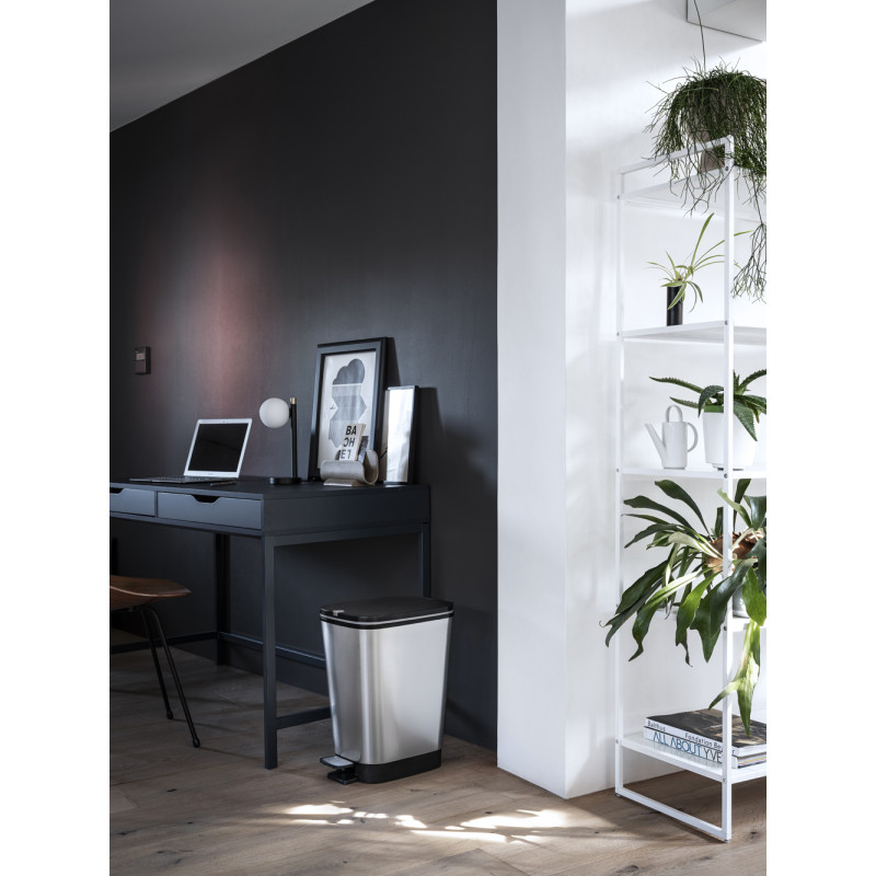 Poubelle à pédale Chic acier 43 L KIS