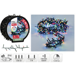 Guirlande extérieure Snake LED multicouleur 25 m