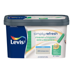 Peinture pour sols et escaliers Simply Refresh simply dune satin 2 L LEVIS