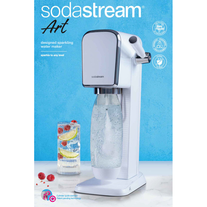 Machine à boisson pétillante Terra blanc SODASTREAM