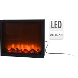 Feu ouvert LED 41 x 10 x 25 cm Feu ouvert LED 41 x 10 x 25 cm