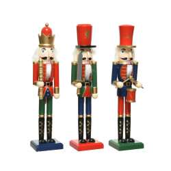 Figurine Casse-Noisette Bois 92cm – Déco Noël | DECORIS