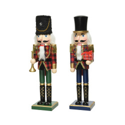 Figurine Casse-Noisette Bois 76cm – Déco Noël | DECORIS