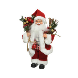 Père Noël 30cm DECORIS – Déco festive | DECORIS