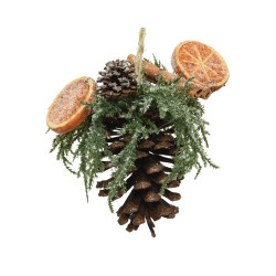 Suspension Oranges Cannelle – Déco Hivernale Festive