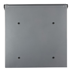 Boite aux lettres Monaco argentée PEREL