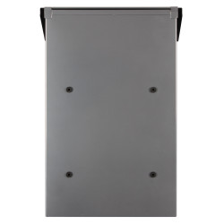Boite aux lettres Rio argentée PEREL