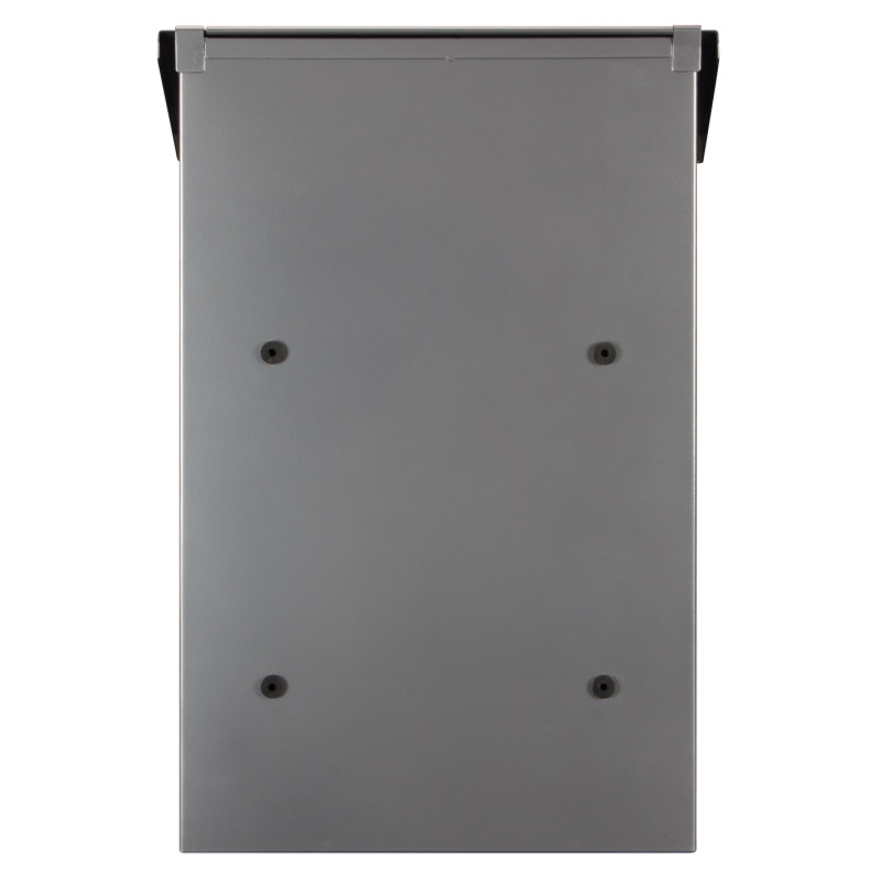 Boite aux lettres Rio argentée PEREL