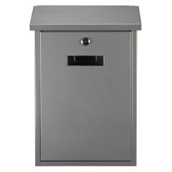 Boite aux lettres Rio argentée PEREL