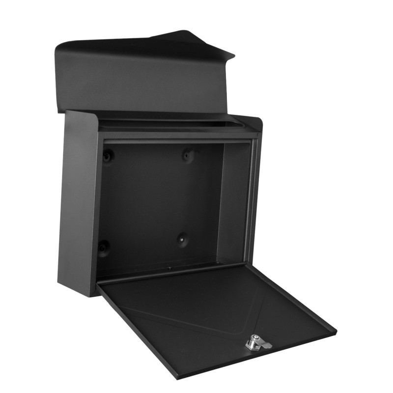 Boite aux lettres Verona noire PEREL