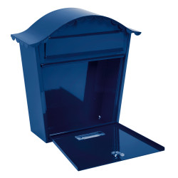 Boite aux lettres Paris bleue PEREL