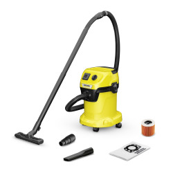 Aspirateur eau et poussière WD3 P avec prise asservie 1000 W KÄRCHER