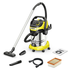 Aspirateur eau et poussière WD6 PS avec prise asservie 1300 W KÄRCHER