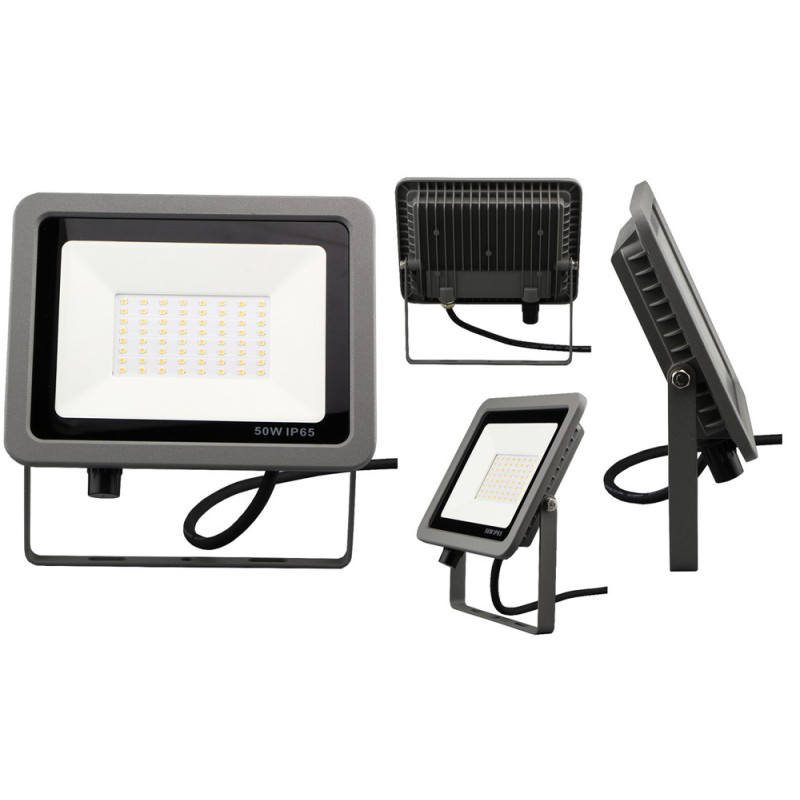 Projecteur LED anthracite 4000 lm 50 W ETHOS