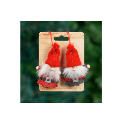 Set de 2 lutins assortis 8,5 cm