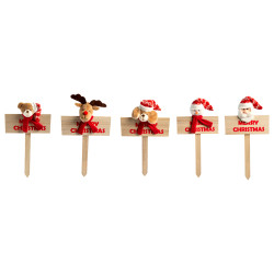 Pancarte Merry Christmas 24 cm