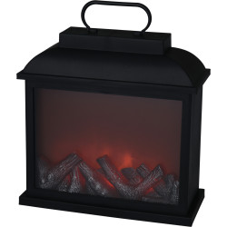 Feu ouvert LED 30 x 13 x 30 cm