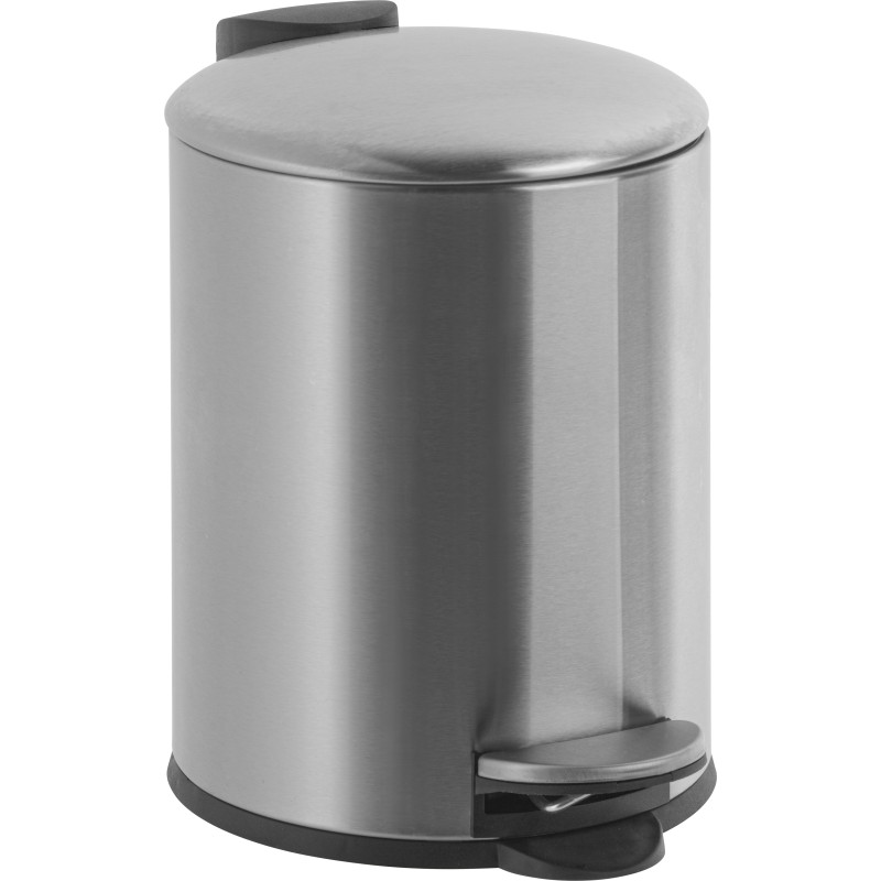 Poubelle à pédale inox mat 3 L PRACTO HOME