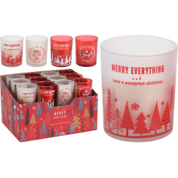 Photophore de Noël Ø 5 x 6 cm