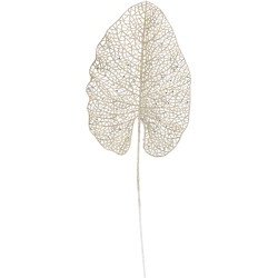 Branche pailletée champagne 67 cm