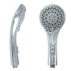 Douchette Stop'o Plus 3 jets chrome – Économie d'eau | ROUSSEAU