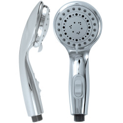 Douchette Vita 3 jets chrome ROUSSEAU – Confort | ROUSSEAU