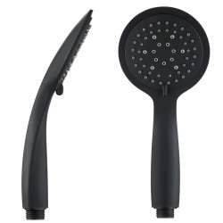 Douchette Hebe 5 jets noir ROUSSEAU – Douche Relaxante | ROUSSEAU