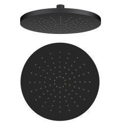 Tête de douche Redondo 250 Noir – Douche Relaxante | ROUSSEAU