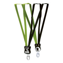 Sangle Strong noire et verte – Équipement vélo sécurisé | SIMSON