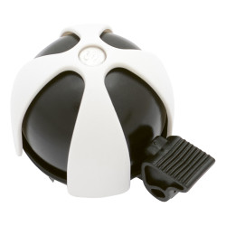 Sonnette Vélo Sport Noire & Blanche – Sécurité Assurée | SIMSON