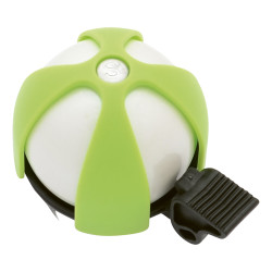 Sonnette Vélo Sport Blanche & Lime – Sécurité Assurée | SIMSON