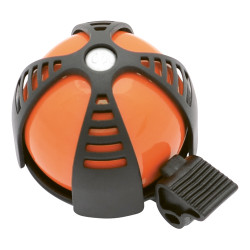 Sonnette Vélo Joy Orange/Noire – Alerte Sonore | SIMSON