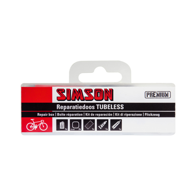 Set de réparation Tubeless pour vélo