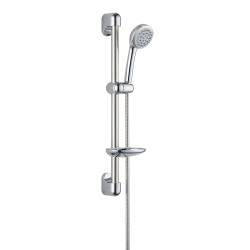 Set de douche avec barre Heko 5 jets chrome ROUSSEAU