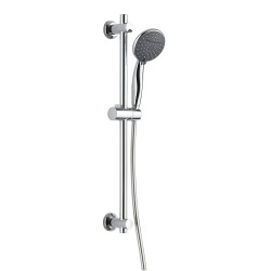 Set de douche Arolla 2 jets chrome ROUSSEAU – Douche relaxante | ROUSSEAU