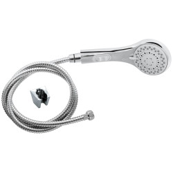 Set de douche Stop'o Plus 3 jets chrome ROUSSEAU – Confort | ROUSSEAU