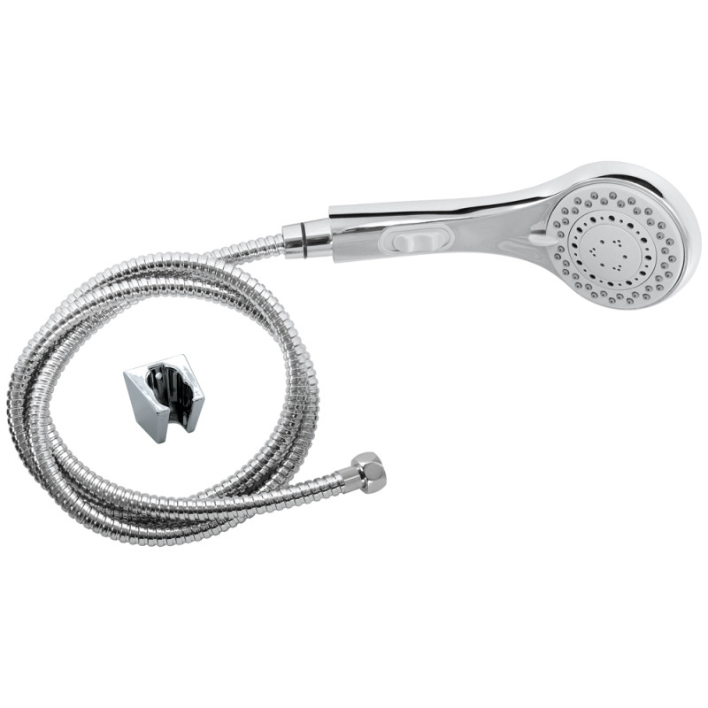 Set de douche Stop'o Plus 3 jets chrome ROUSSEAU