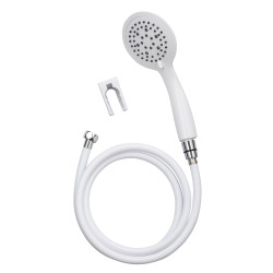 Set de douche Hebe 5 jets blanc ROUSSEAU – Douche relaxante | ROUSSEAU