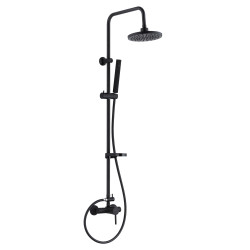 Colonne de douche Siroco noir ROUSSEAU – Set de douche | ROUSSEAU
