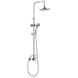 Colonne de douche Shenti Chrome ROUSSEAU – Set Douche | ROUSSEAU