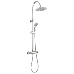 Colonne de douche thermostatique Suhali 2 Chrome | ROUSSEAU