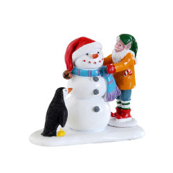 Figurine lutin de Noël LEMAX