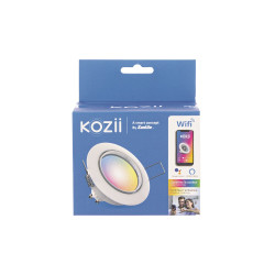 Spot à encastrer connecté LED GU10 345 lm 5 W Spot à encastrer connecté LED GU10 345 lm 5 W