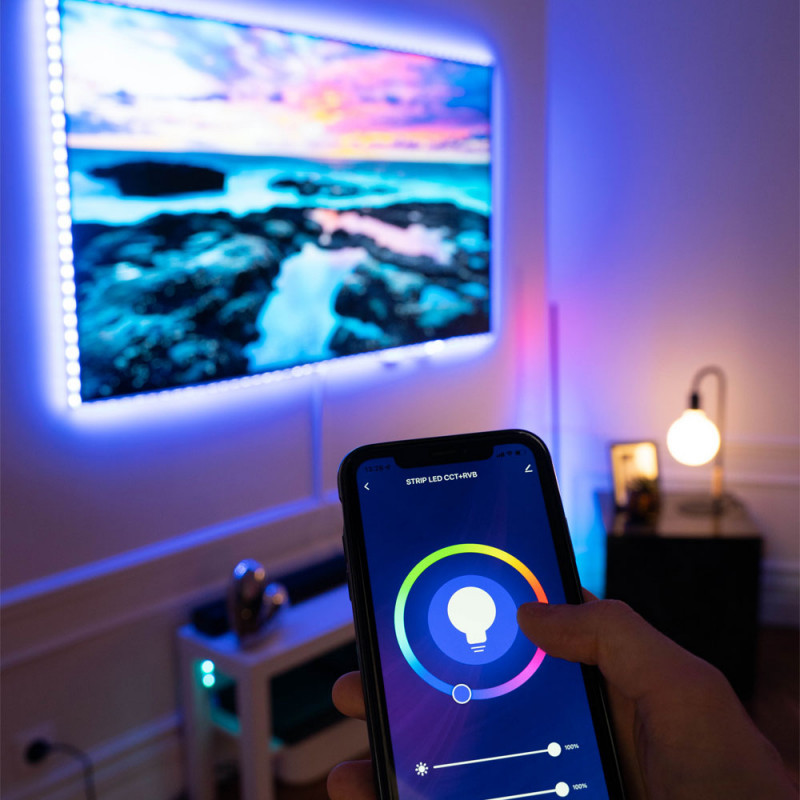 Ruban LED RGB connecté 3 m Ruban LED RGB connecté 3 m